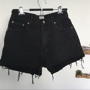 Vintage Calvin Klein High Waisted 90s Cut Offs