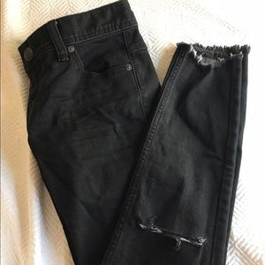 Free People black skinny jeans