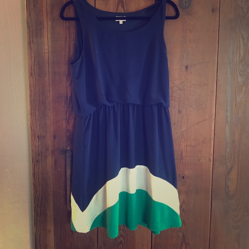 Multi-colored dress