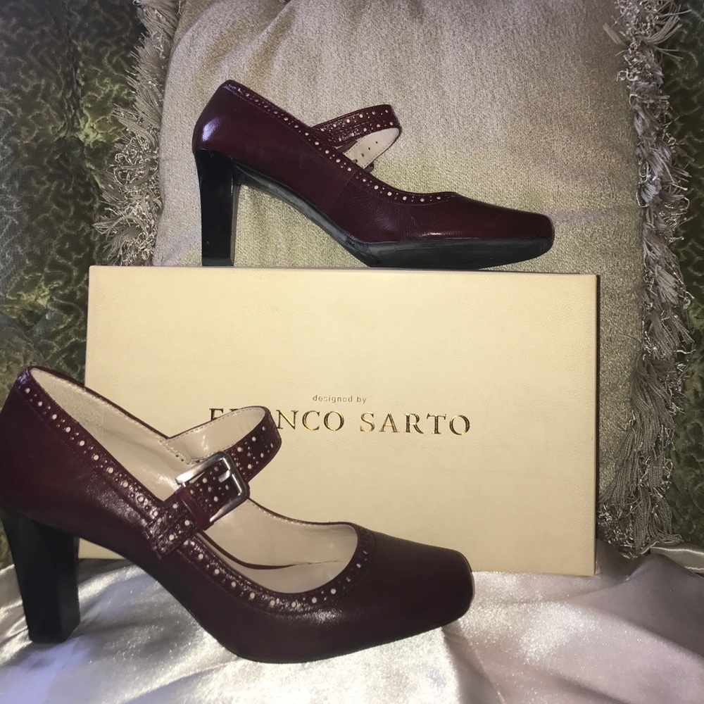Cordovan Franco Sarto Shoes