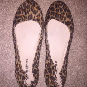 Size 6 Leopard Print Flats