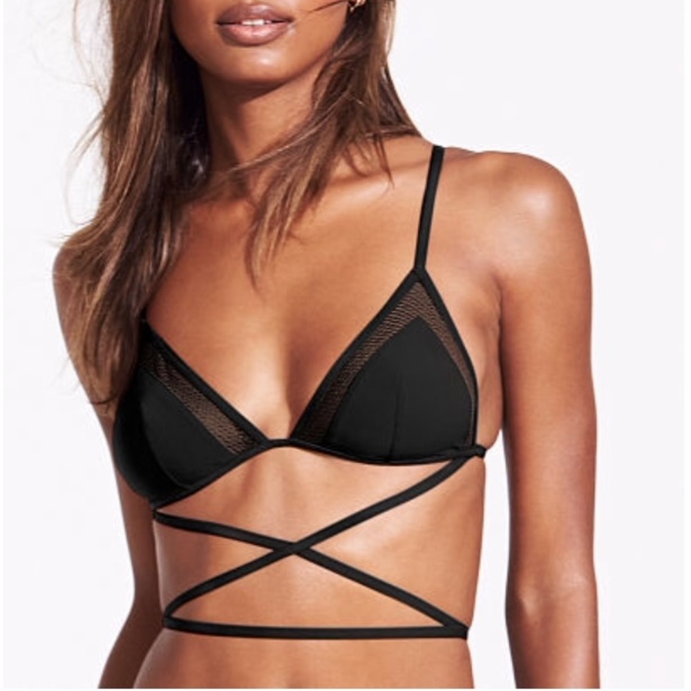 Victoria's Secret Triangle Lace Bralette Bra  💕 - Picture 3 of 4