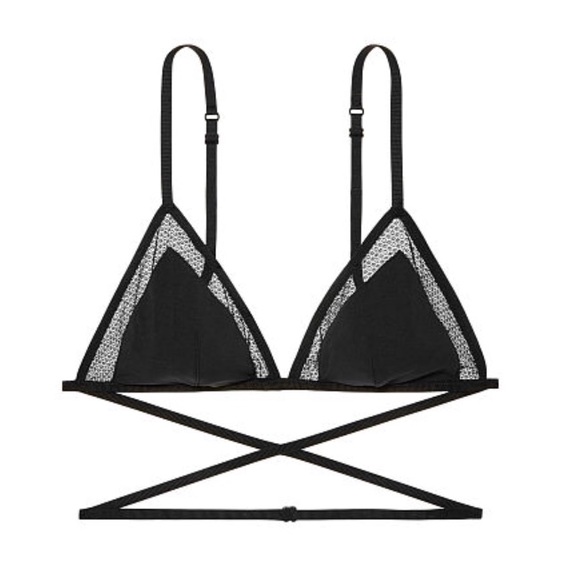 Victoria's Secret Triangle Lace Bralette Bra  💕 - Picture 4 of 4