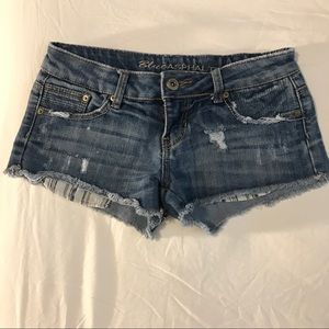 Blue Asphalt denim shorts