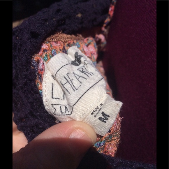 Bohemian crop top - Picture 3 of 3