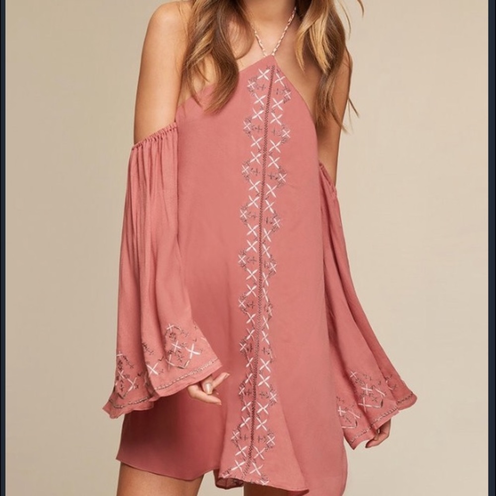 Desert Rose Mini Dress by The Jetset Diaries