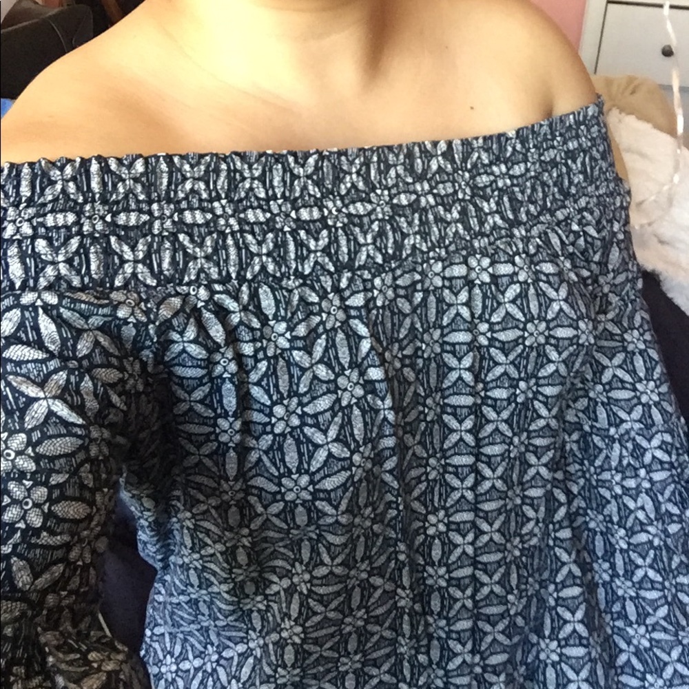 Boho Patterned Blouse - image 1