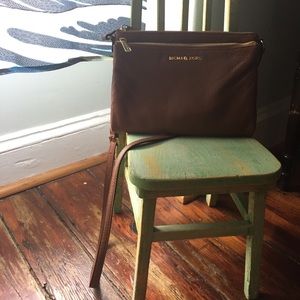 Michael Kors Adele Double-Zip Crossbody Bag