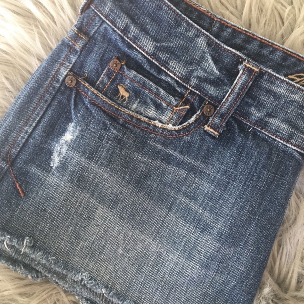 🌺🌺50% OFF!! Abercrombie & Fitch Denim Mini🌺🌺