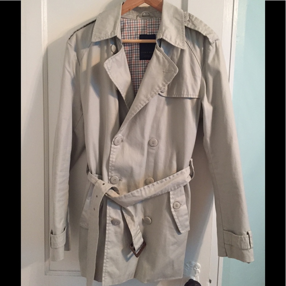 Zara Man Belted Trench