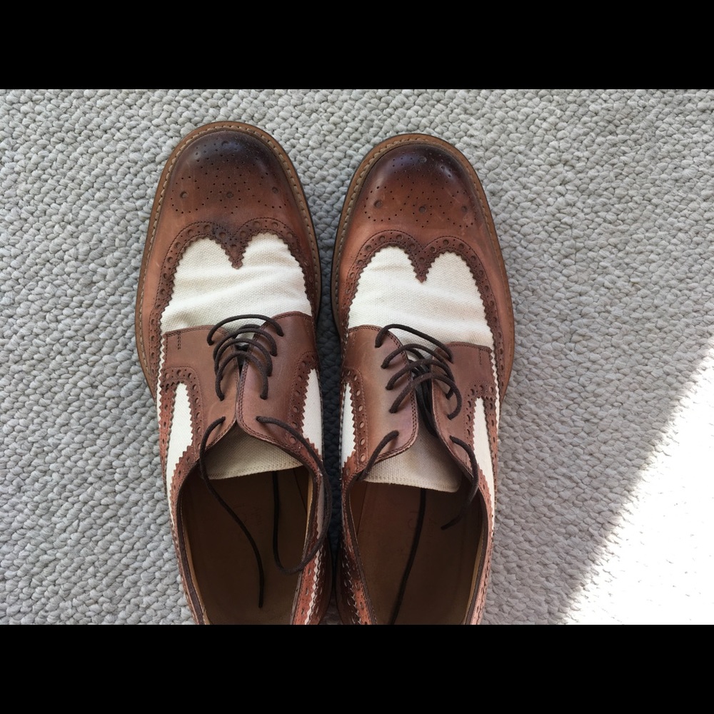 Gucci "Eyck" 1920's Great Gatsby style saddle shoe