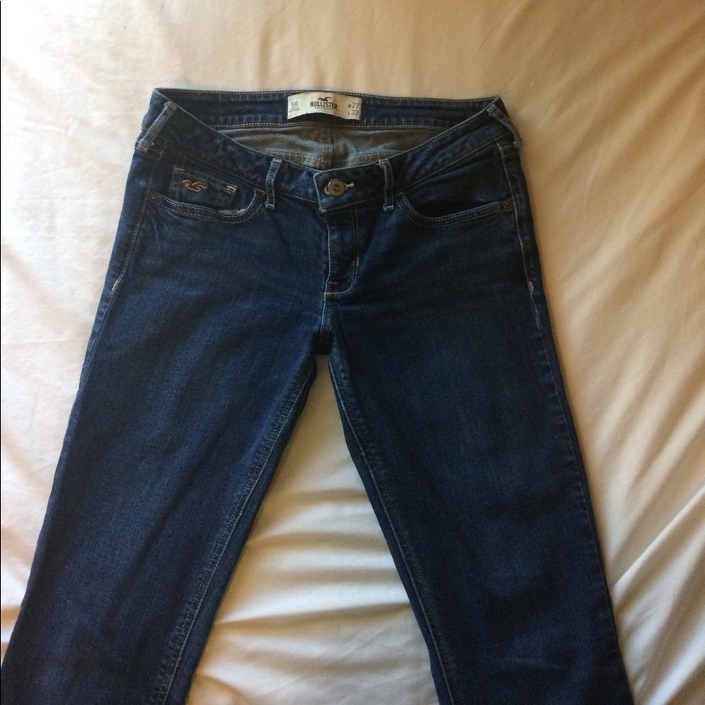 Plain Blue Skinny Jeans w no holes