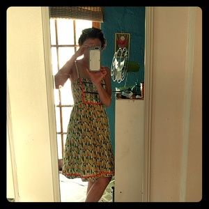 Free People Geo-Print Sundress