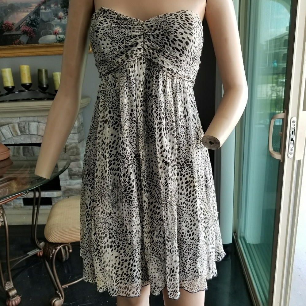 Express Design Studio - strapless, cocktail dress