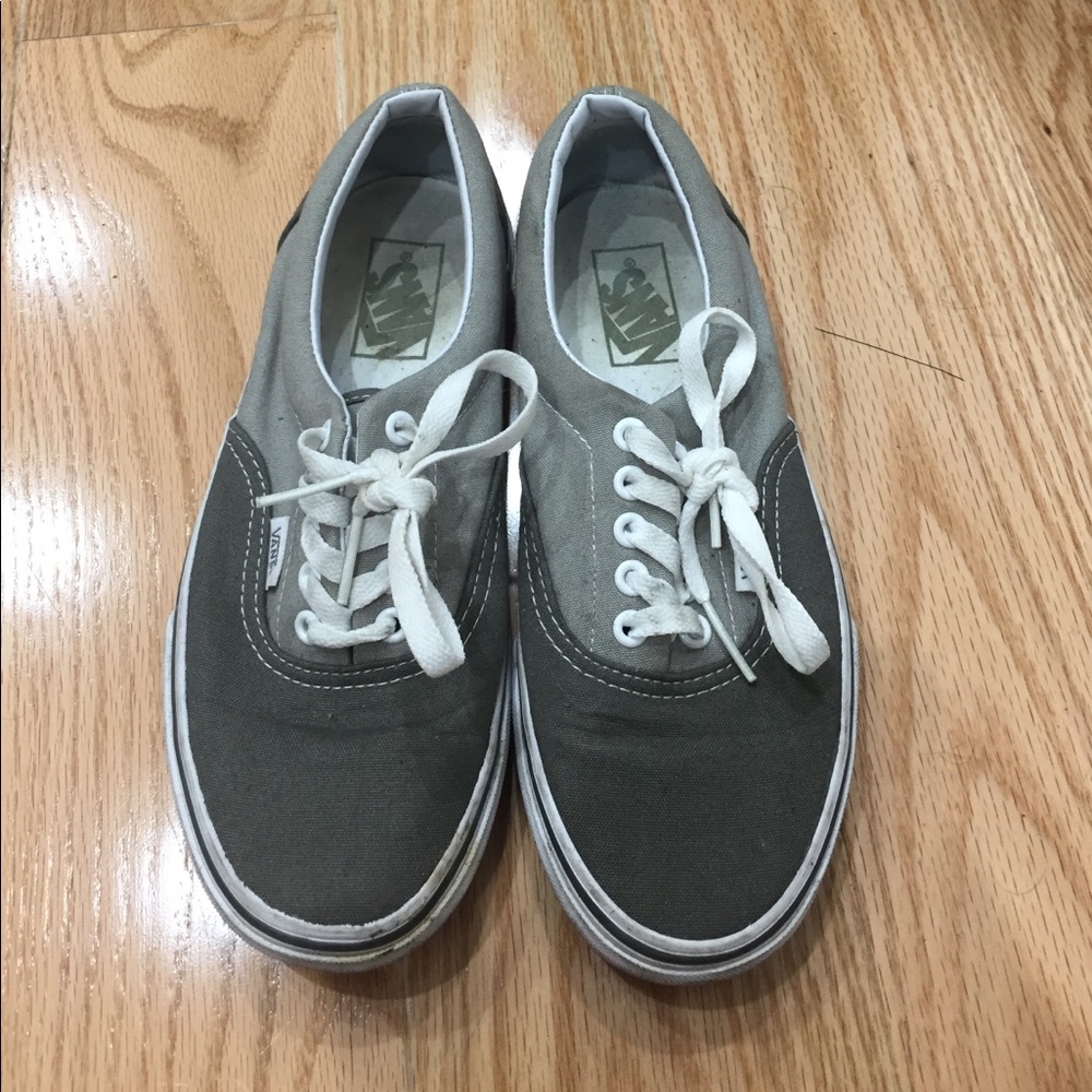 Grey Vans Size 8 Good Condition