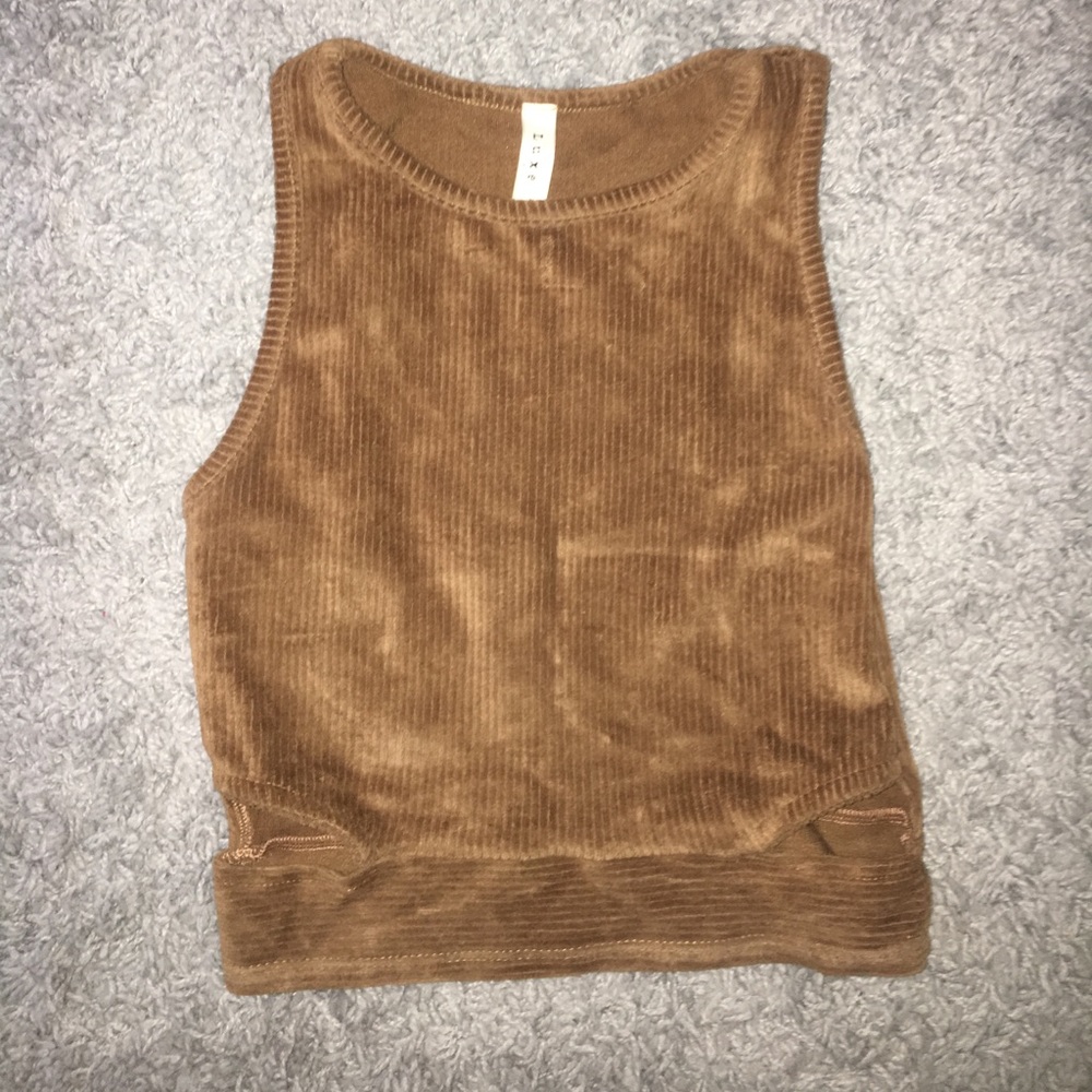 Felt Crop Top