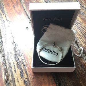 Pandora bracelet with gnome charm