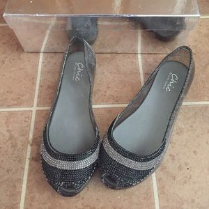 Jelly flats with sparkles & glitter!