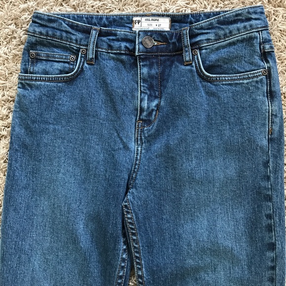 New Free People Crop Flare Jeans - Picture 2 of 6
