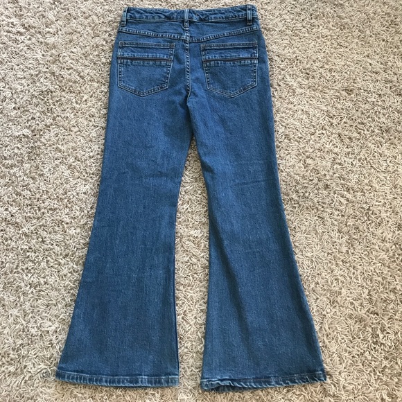 New Free People Crop Flare Jeans - Picture 5 of 6
