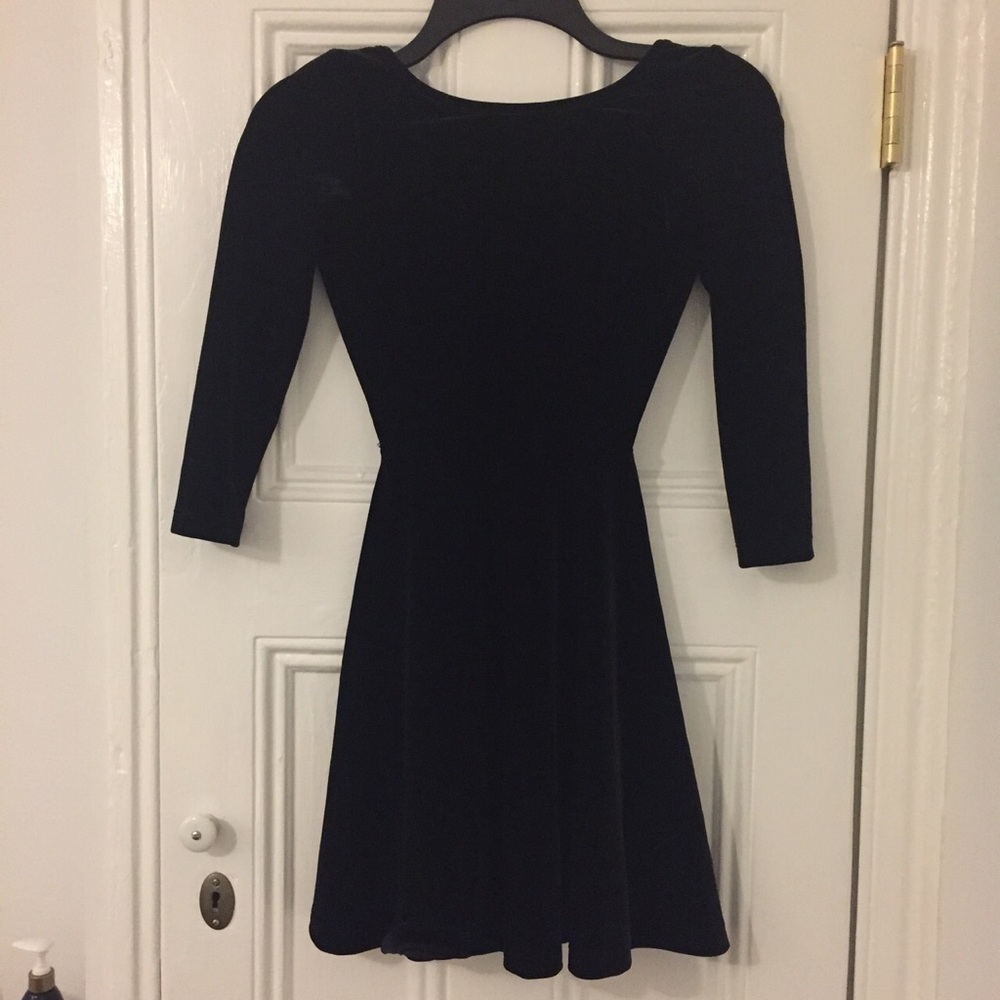 American Apparel velvet dress