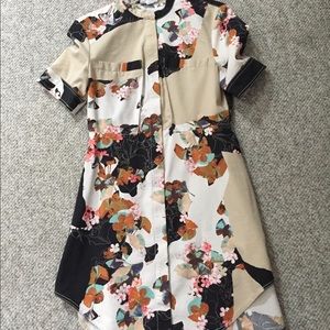 FINALSALE 🎉Philip Lim x target floral shirt dress