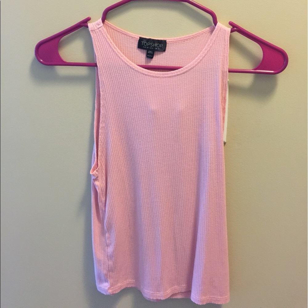 Top Shop bubblegum top