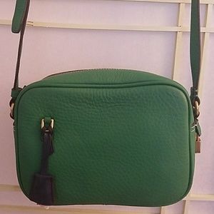 J.Crew Signet bag, green.