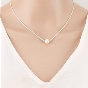 Single Pearl Necklace