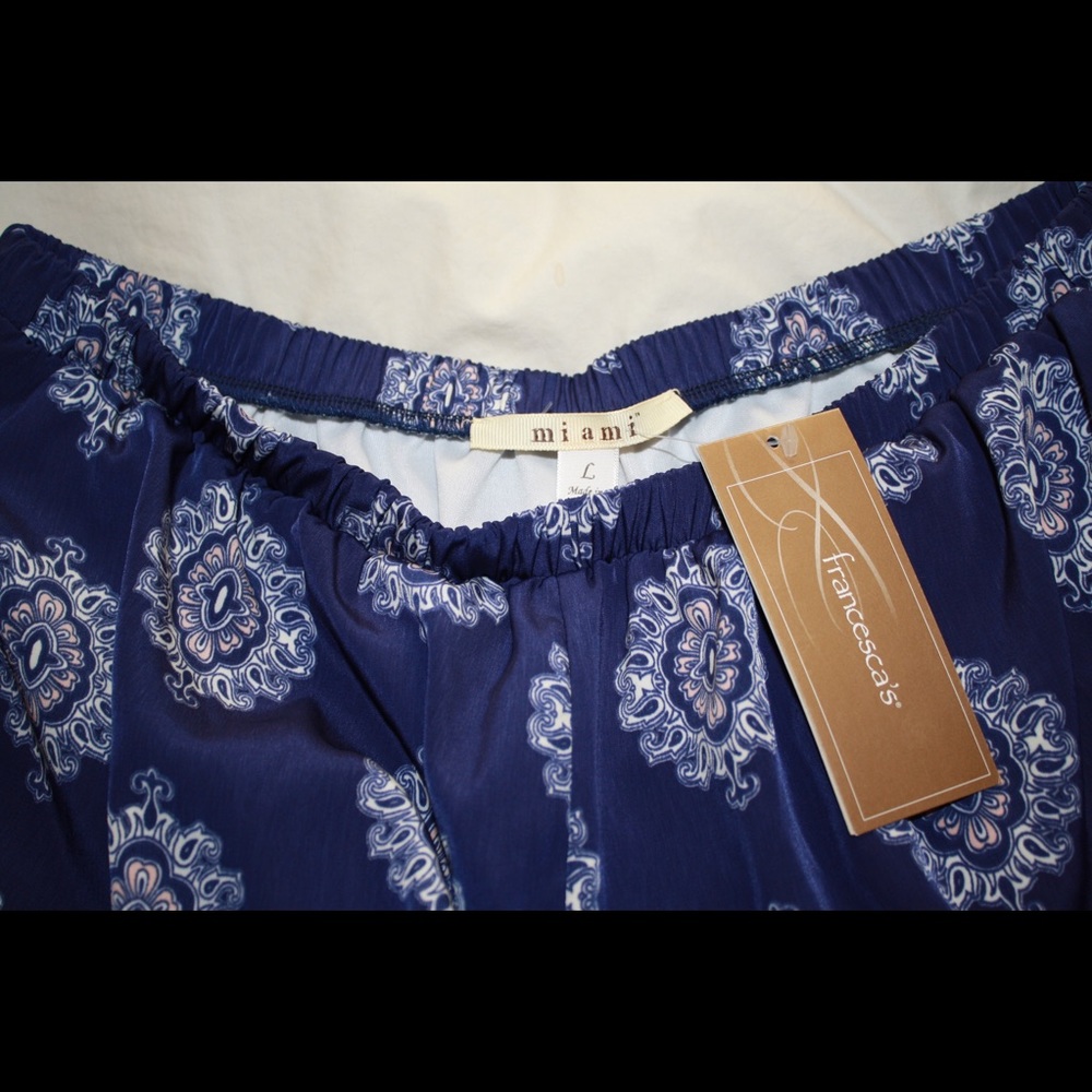 Cutest navy pattern shorts!!