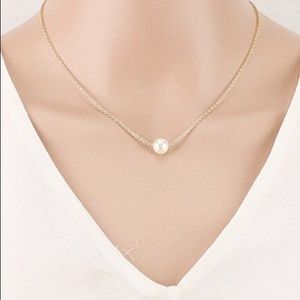 Single Pearl Necklace