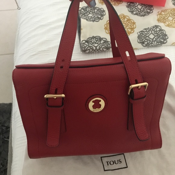 Tous Doctor bag red, perfect condition - Picture 4 of 4