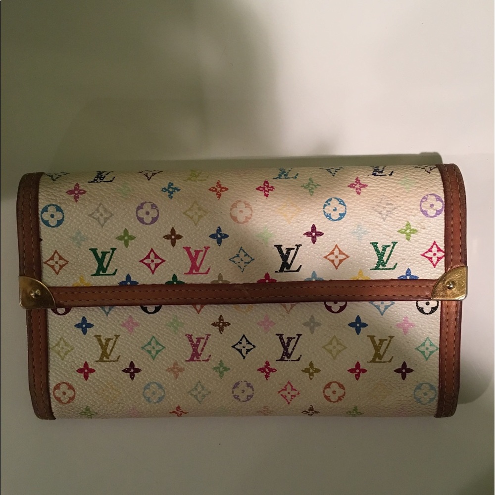 Authentic multicolor Louis Vuitton Wallet