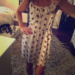 Pineapple white dress!