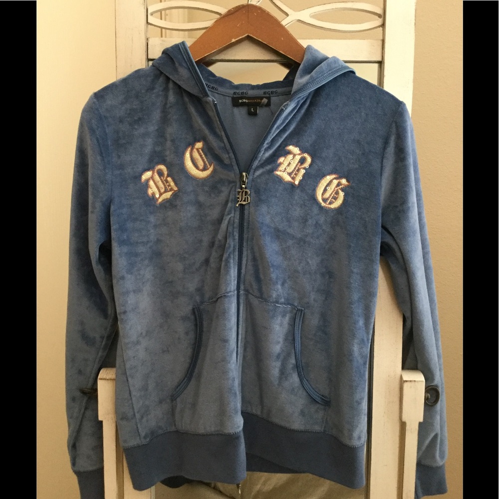 BCBG, beautiful and soft to the touch hoodie.