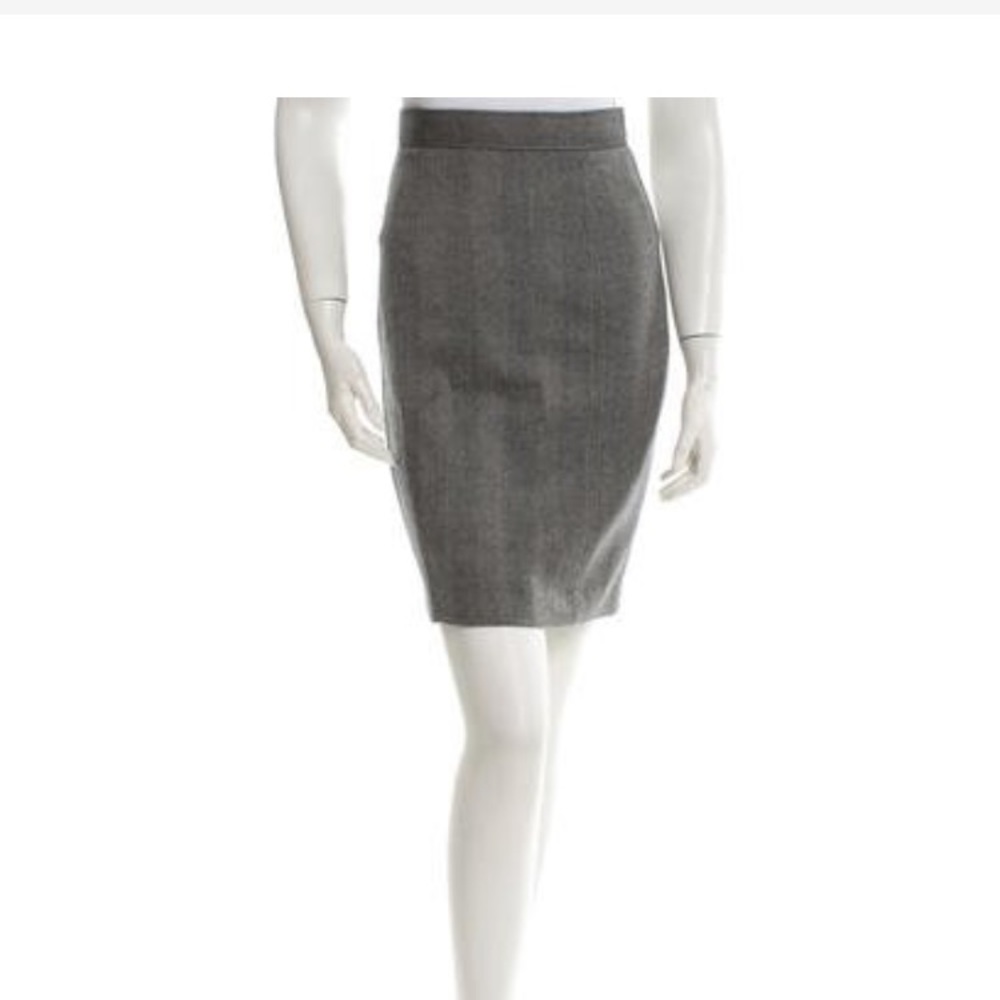 90%OFF Timeless Carolina Herrera Herringbone Skirt