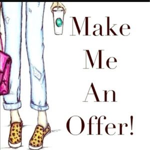 Make me a reasonable offer on anything today!!