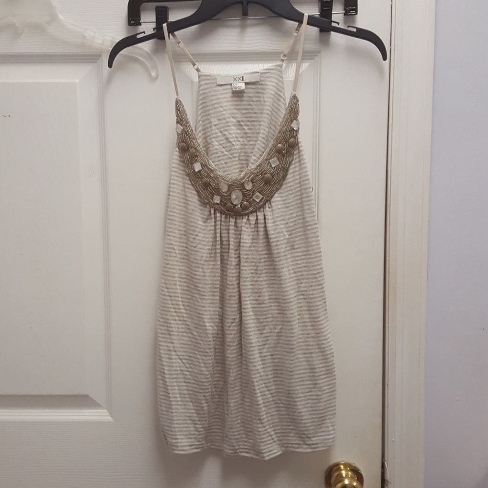 Beaded tank