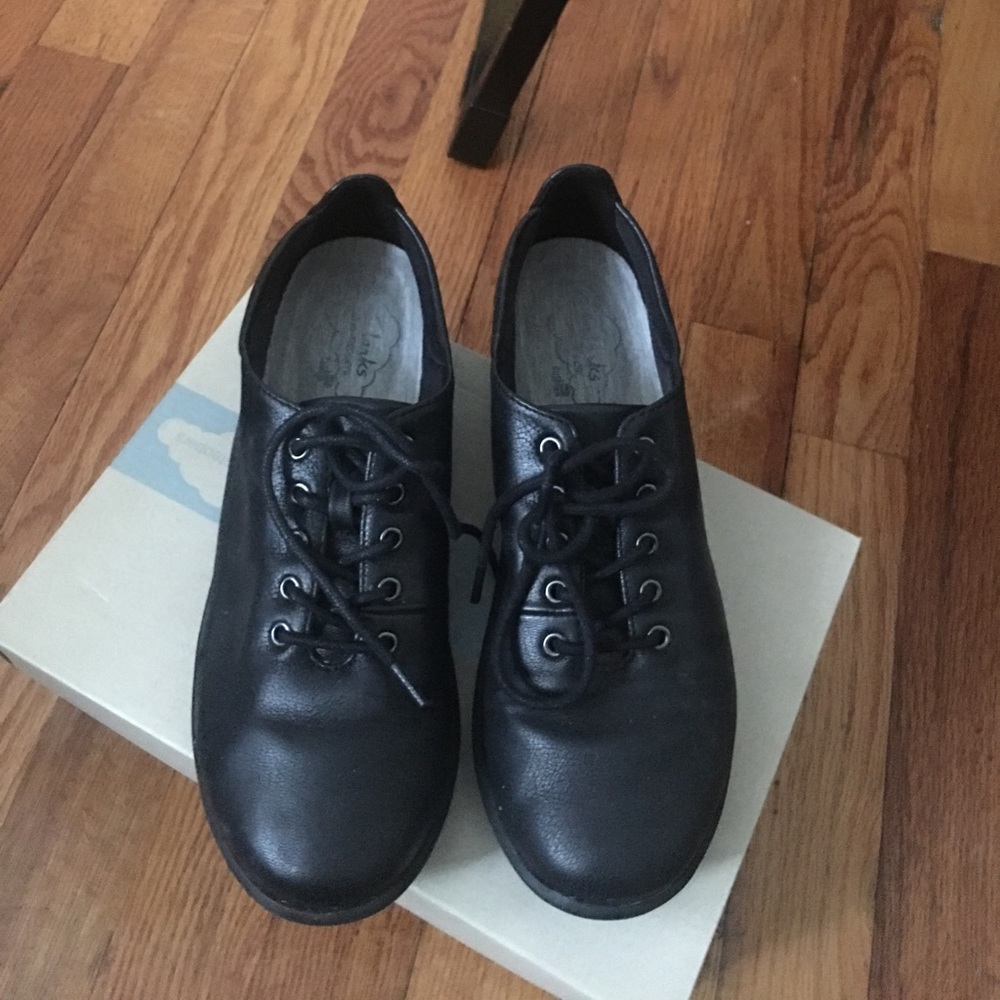 Clark's cloud stepper work sneakers