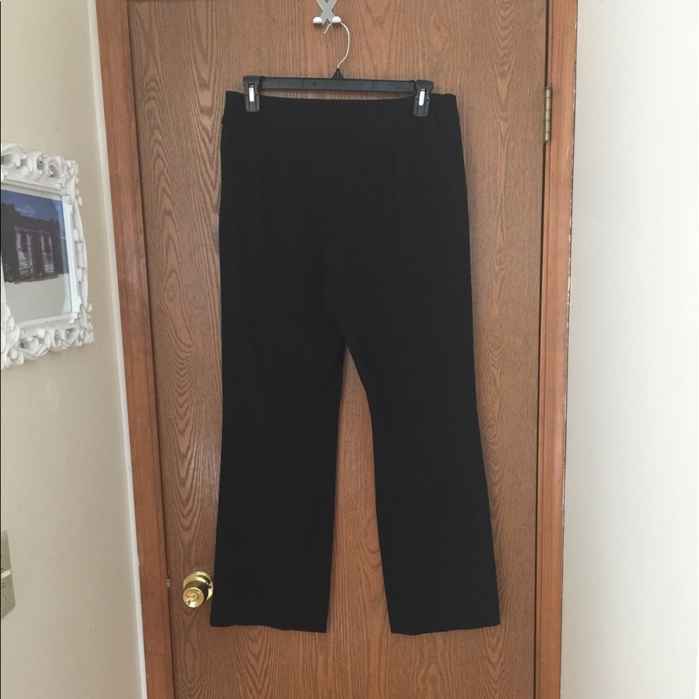 Nine West all black dress pants size 12