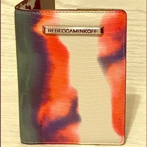 REBECCA MINKOFF WATERCOLOR MARBLE PASSPORT NWT
