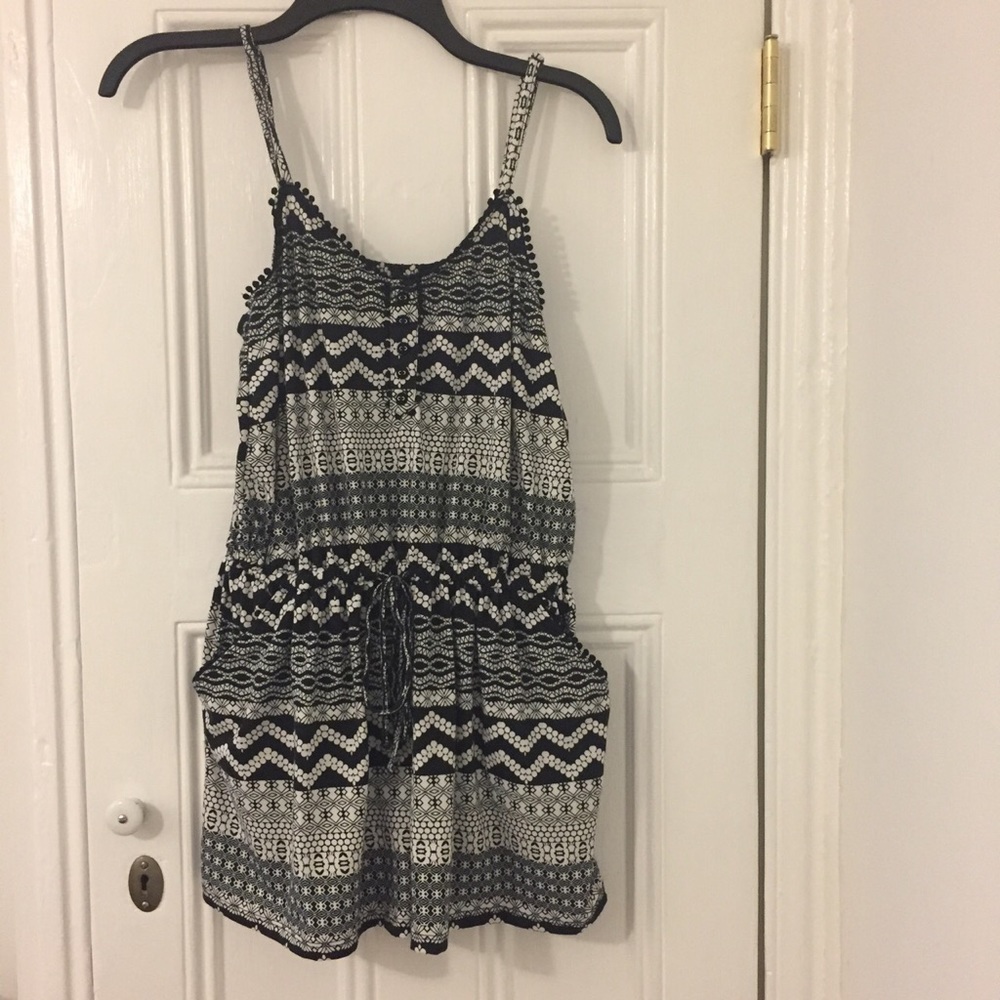American Rag Patterned Romper - Picture 2 of 2