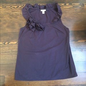 J. Crew Cayla Ruffled Shell