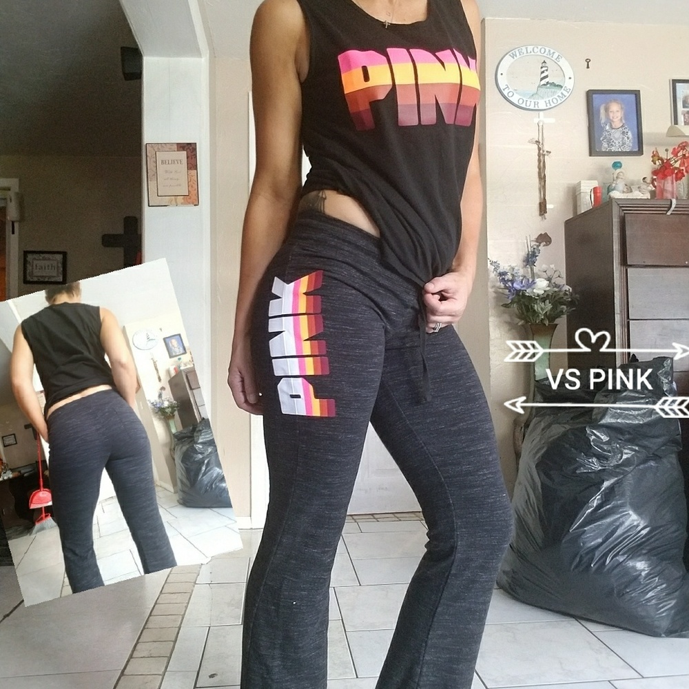 Nwot, vs pink ombre logo set