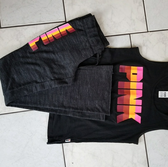 Nwot, vs pink ombre logo set - Picture 7 of 7