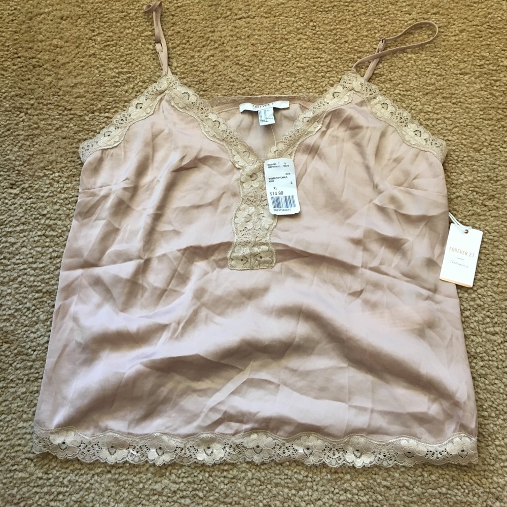 Satin Lingerie Style Forever 21 Camisole