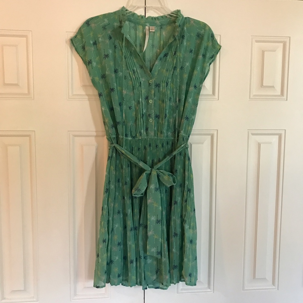 Lauren Conrad Lined and Belted Dress