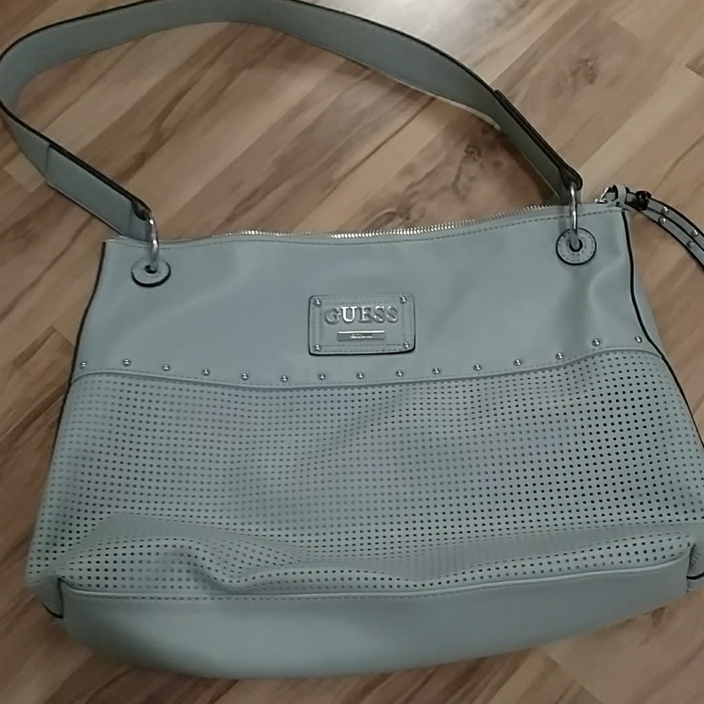 Guess Handbag - Aqua Leather