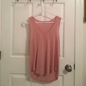 Soft Pink Casual Tank