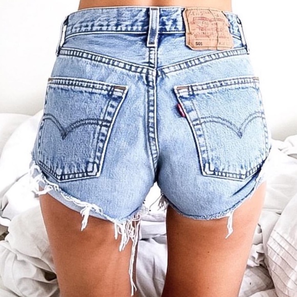 Pants - Vintage High Waisted Levis Shorts